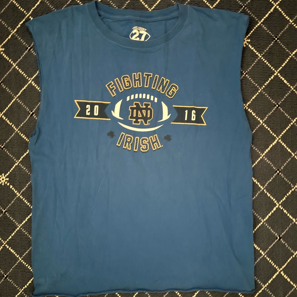 Notre Dame “The Shirt” 2016 cut off sleeves